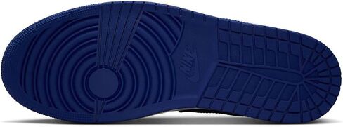 Air Jordan 1 Mid Men's Shoes (White/University Red/Neutral Gray/Deep Royal Blue) in Saudi Arabia