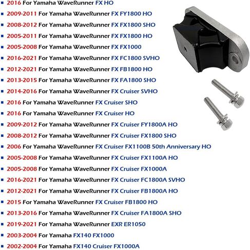 4 PCS Motor Mount for Waverunner 1000 1050 1100 1300 1800 FB FC FX FZR GP HO Sho Cruiser HO VX VXS in Kuwait