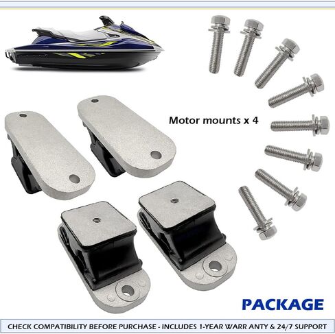 4 PCS Motor Mount for Waverunner 1000 1050 1100 1300 1800 FB FC FX FZR GP HO Sho Cruiser HO VX VXS in Kuwait