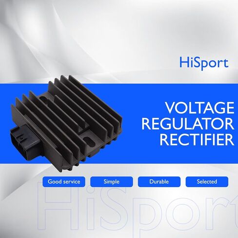 Hisport 21066-1127 الجهد منظم الجهد مقوم متوافق مع قوة Kawasaki الغاشمة 650 750 4x4i Mule 3000 3010 4000 4010 Kaf620 Teryx 750 Krf750 Z1000 Vulcan 900 Classic Custom Ninja 650r 1000 in Saudi Arabia