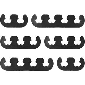 6PCS Spark Plug Wire Separator Set, 7mm 8mm 8.5mm 8.8mm Car Engine Spark Plug Wire Holder, Universal Fit for Car Truck Spark Plug Cables, Organize Wires to Prevent Interference in Kuwait