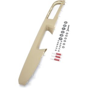 مسند ذراع الباب الجانبي للركاب الأمامي لما قاله GMC Sierra Yukon 2010-2014 شيفروليه سيلفرادو 2010-2014 لوحة باب الطفرة في الضواحي مع مقبض الإفراج فوق مسند الذراعين （27inch-tan) GM# 84127282 809955 in Kuwait