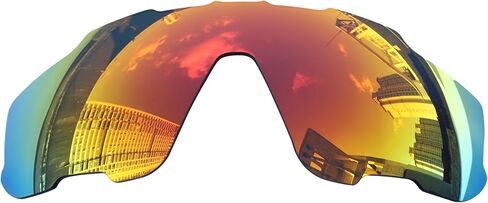 Acefrog 4 قطع العدسات الاستبدال المستقطبة لـ Oakley Jawbreaker OO9290 نظارة شمسية ، ملائمة تمامًا ، مقاومة للأثر ، مضادة للقرعة ، عدسات المرأة ، حزمة القيمة in Saudi Arabia