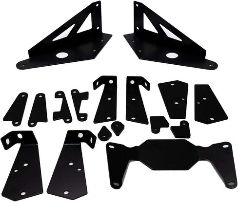 SuperATV Heavy-Duty Rear Frame Stiffener for 2018+ Polaris Ranger 1000 | Strengthens the weak points in your frame in Saudi Arabia