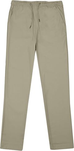 Boy's Cotton Stretch Uniform Pants, Modern Fit with Adjustable Waistband & 4-Way Stretch Fabric in Saudi Arabia
