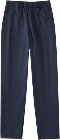 Boys' Stretch Pull on Chino Pants Kids Boy School Uniform Pants Straight Leg Trousers with Pockets 3-16 Years in Saudi Arabia