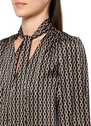 Anne Klein Women's Ls Tie Neck Blouse W Cuff in Saudi Arabia