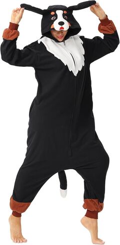 Raccoon Onesie Adult Costume Unisex Christmas Zipper Pajamas Animal Cosplay One Piece Homewear For Women Men in Kuwait