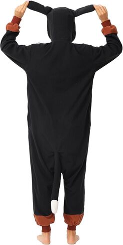 Raccoon Onesie Adult Costume Unisex Christmas Zipper Pajamas Animal Cosplay One Piece Homewear For Women Men in Kuwait