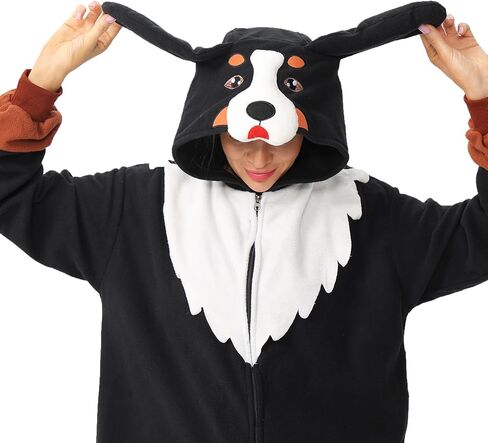 Raccoon Onesie Adult Costume Unisex Christmas Zipper Pajamas Animal Cosplay One Piece Homewear For Women Men in Kuwait