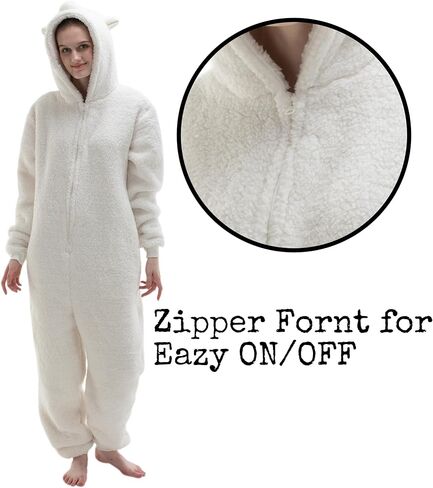 Snug Fit للجنسين البالغين البيجامات ، والحيوانات الفانيلا تأثيري واحد قطعة واحدة الهالوين زي ملابس نوم ملابس نوم in Saudi Arabia