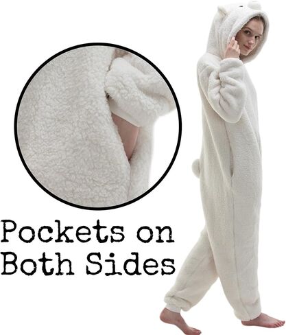 Snug Fit للجنسين البالغين البيجامات ، والحيوانات الفانيلا تأثيري واحد قطعة واحدة الهالوين زي ملابس نوم ملابس نوم in Saudi Arabia