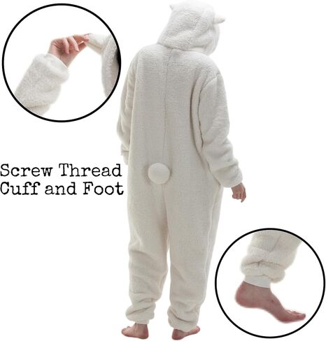 Snug Fit للجنسين البالغين البيجامات ، والحيوانات الفانيلا تأثيري واحد قطعة واحدة الهالوين زي ملابس نوم ملابس نوم in Saudi Arabia