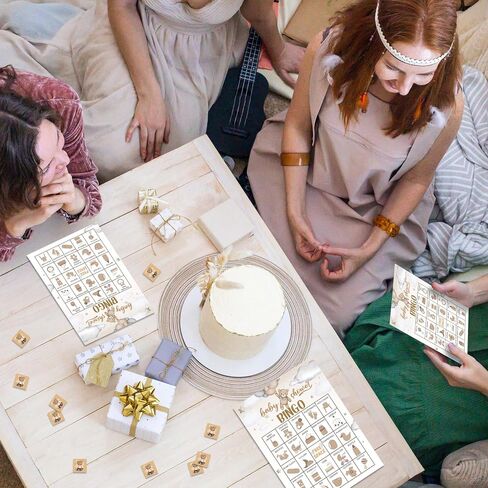 Bachelorette Games Bingo Cards, Wedding Theme Bingo Game, Bachelorette Game for Family Friends Large Multiplayer Group Activities, Newly Wed Party Birthday Favors Gifts -07 in Saudi Arabia