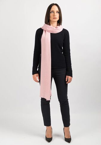 Dalle Piane Cashmere - وشاح عريض 100 ٪ من الكشمير - صنع في إيطاليا - امرأة/رجل in Kuwait