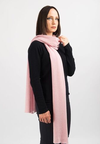 Dalle Piane Cashmere - وشاح عريض 100 ٪ من الكشمير - صنع في إيطاليا - امرأة/رجل in Kuwait