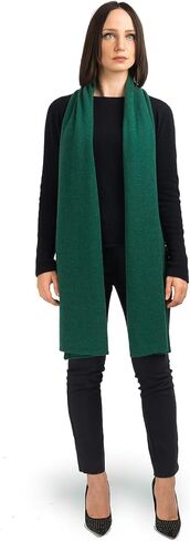 Dalle Piane Cashmere - وشاح عريض 100 ٪ من الكشمير - صنع في إيطاليا - امرأة/رجل in Kuwait