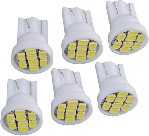 Beler 6pcs 6000k أبيض LED لوحة القيادة Gauge Gauge Light Light Fit to Chevrolet C10 C20 C30 Truck 1973-1987 in Saudi Arabia
