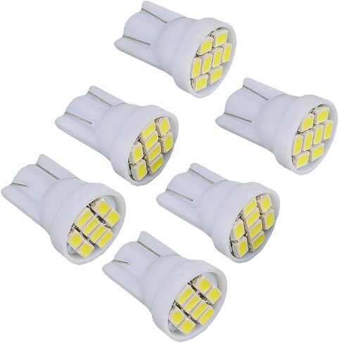 Beler 6pcs 6000k أبيض LED لوحة القيادة Gauge Gauge Light Light Fit to Chevrolet C10 C20 C30 Truck 1973-1987 in Saudi Arabia