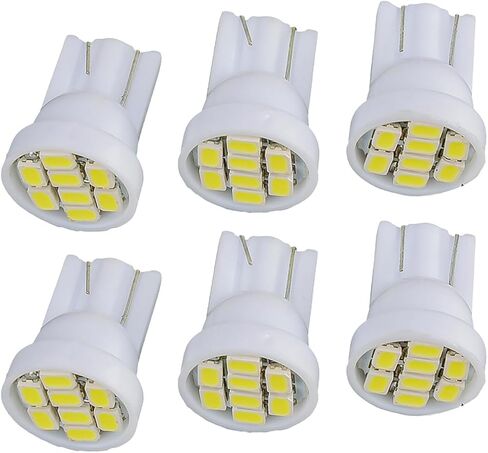 Beler 6pcs 6000k أبيض LED لوحة القيادة Gauge Gauge Light Light Fit to Chevrolet C10 C20 C30 Truck 1973-1987 in Saudi Arabia