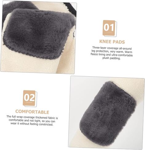 Incredibwear Knee Pads for Women Men Full-coverage Leg Warmers for Winter Sports Protection in Saudi Arabia