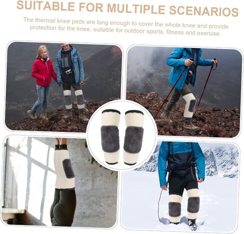 Incredibwear Knee Pads for Women Men Full-coverage Leg Warmers for Winter Sports Protection in Saudi Arabia