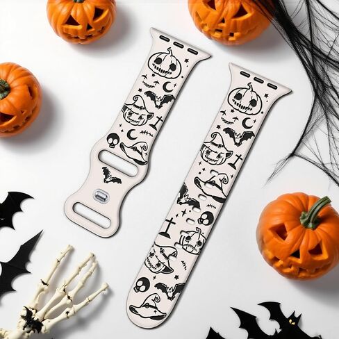 Leopard Engraved Bands for Apple Watch Bands 46mm 45mm 44mm 49mm 42mm(S3) for Women iWatch Bands, Cute Dressy Silicone Strap for Apple Watch Series 10 9 8 SE 7 6 5 4 3 Ultra 2 1 Band-Black in Kuwait