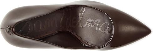 Sam Edelman Women's Hazel Pump Rich Chocolate Patent in Saudi Arabia