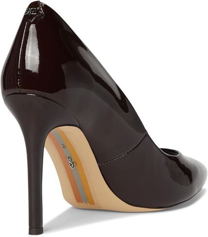Sam Edelman Women's Hazel Pump Rich Chocolate Patent in Saudi Arabia