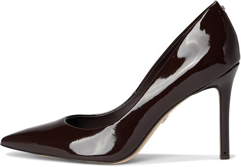 Sam Edelman Women's Hazel Pump Rich Chocolate Patent in Saudi Arabia