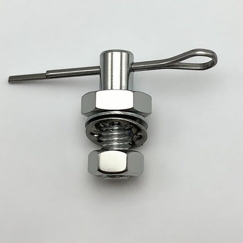 Throttle Cable Adapter Stud Kit with Bracket & Ends #8009 | متوافق مع 1977+ شيفروليه (يشمل الجوز ، الغسالات ، دبوس كوتر) in Kuwait