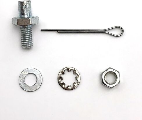 Throttle Cable Adapter Stud Kit with Bracket & Ends #8009 | متوافق مع 1977+ شيفروليه (يشمل الجوز ، الغسالات ، دبوس كوتر) in Kuwait