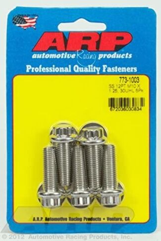 ARP (773-1003) M10 X 1.25 × 30 12PT SS البراغي (5/PKG) in Saudi Arabia