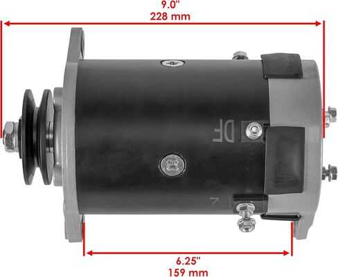 مولد بداية Caltric متوافق مع Dixie 341-75102 متوافق مع Cargo 113148 متوافق مع Valeo TMC000A0011 TMC001B0011 in Kuwait