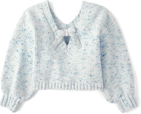 The Children's Place Girls's Long-Sleve V-Neck Pullover Sweater in Saudi Arabia
