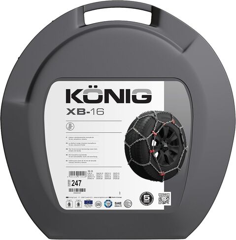 König XB-16 255 سلاسل الثلج ، مجموعة من 2 in Kuwait