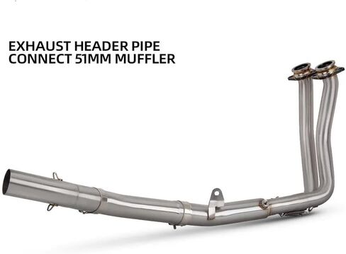 لـ XL750 لـ Transalp 750 Silencer Escape Sycercle System System Modification Medier Link Slip-on in Saudi Arabia