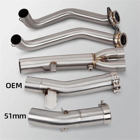 لـ XL750 لـ Transalp 750 Silencer Escape Sycercle System System Modification Medier Link Slip-on in Saudi Arabia