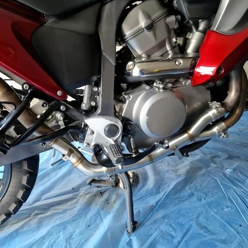 لـ Transalp 700 XL700V XL 700 XL700 2008 2009 2010 2011 2012 2013 2014 2015 2017 2017 Escape Motorcycle Homeer Link Pipe-On in Saudi Arabia