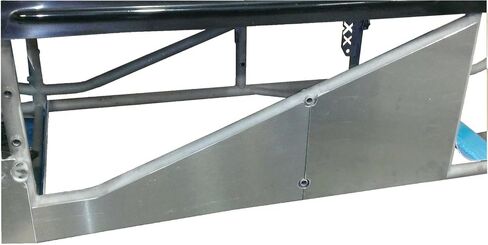 SC-BW-9832 RH Engine Enclosure Sprint Car 2PC Aluminium in Saudi Arabia