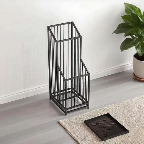حامل المظلة لمدخل Storage Storage Storage مدخل رف مع مزخرف ، داخلي متين ، مدخل الفندق ، ديكور المنزل الحديث ، مدخل المكتب أنيق in Kuwait