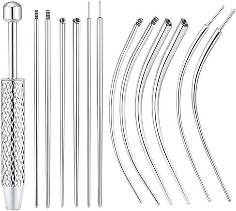أداة اختراق الكرة الثقب ， 14G 16G 18G 20GPiercing Taper ， أداة تغيير ثقب الفولاذ الجراحي لقران المسع in Kuwait