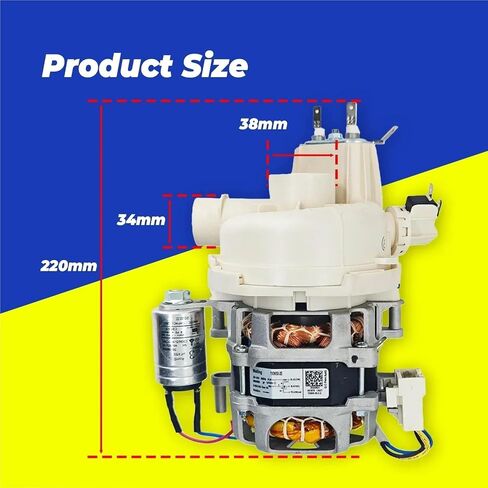 1Pcs YXW50-2E/2E(L) Dishwasher Circulating Pump For KUPPERSBERG in Saudi Arabia