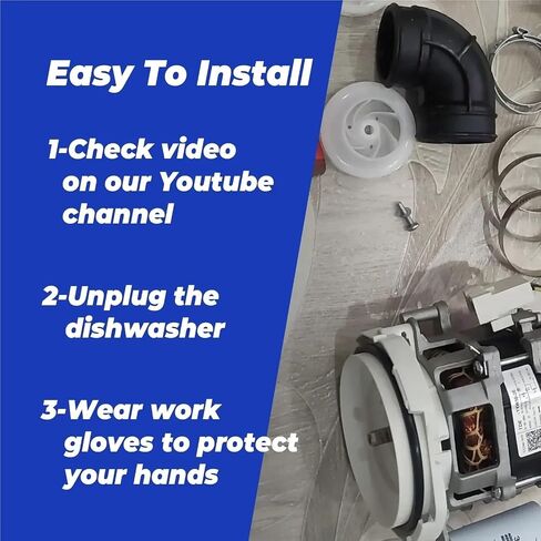 1Pcs YXW50-2E/2E(L) Dishwasher Circulating Pump For KUPPERSBERG in Saudi Arabia