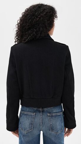 Vince Women's Cropped Wool Blend Jacket in Saudi Arabia