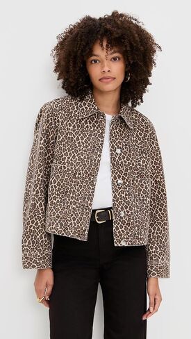 Madewell Women's Denim Trapeze Jacket in Saudi Arabia