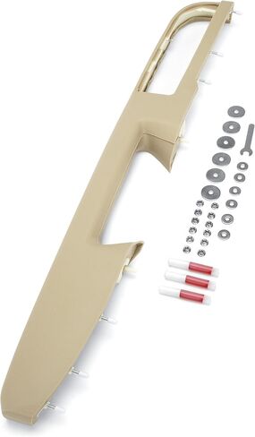 مسند ذراع الباب الجانبي للركاب الأمامي لما قاله GMC Sierra Yukon 2010-2014 شيفروليه سيلفرادو 2010-2014 لوحة باب الطفرة في الضواحي مع مقبض الإفراج فوق مسند الذراعين （27inch-tan) GM# 84127282 809955 in Kuwait