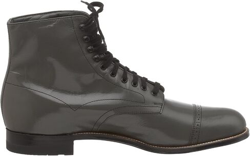 Stacy Adams Men's Madison Cap Toe Boot,Gray,7 D in Saudi Arabia