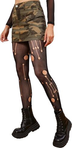 Festival Fishnet Stockings, Star Tights, High-Waist Tights for Women in Saudi Arabia