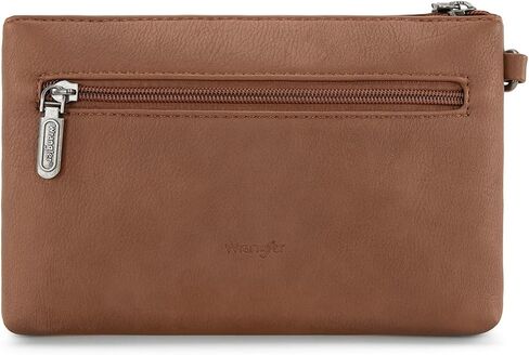 Wrangler Wristlet Wallet for Women Large Wristlet Clutch Purse Causal Travel Handbag with Zipper Detachable Wrist Strap in Saudi Arabia